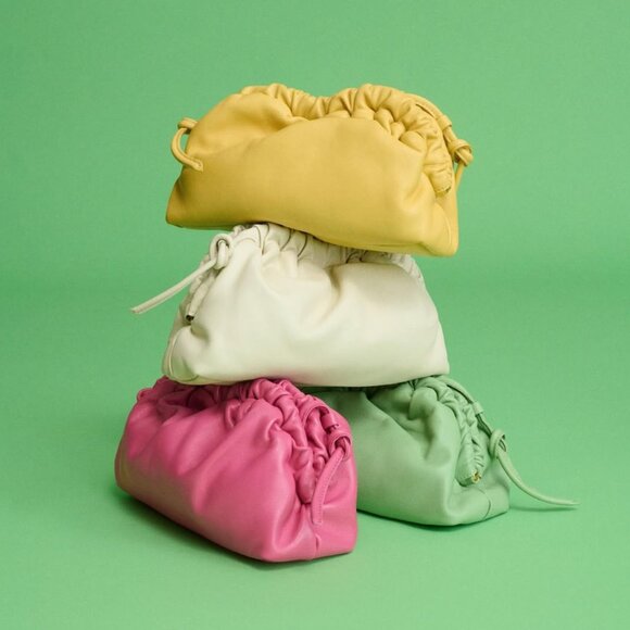 Brand NEW with TAG - Mansur Gavriel -  Mini Cloud Clutch - Dolly (hot pink) - Picture 4 of 9